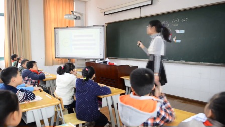 人教版英语三上第五单元PartA《Let’s learn》课堂教学视频实录-王丽挺