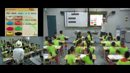 人教PEP版小学英语四下《Unit 5 My clothes》陕西韩如波