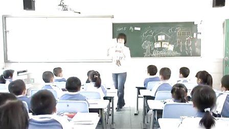 《my family》小学英语一年级优质课视频-深圳-留仙小学：田韵钊