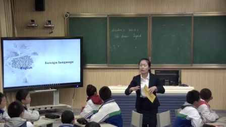 外研版(三起)小学英语五下Module2  Unit 1 She learnt English.甘肃党淑萍