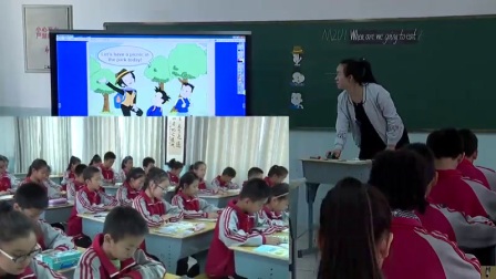 外研版(三起)小学英语六下Module2  Unit 1 When are we going to eat-宁夏魏娟