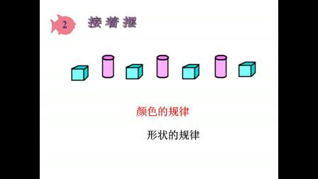 《找规律》人教2011课标版小学数学一下教学视频-江西九江市_瑞昌市-李素珍