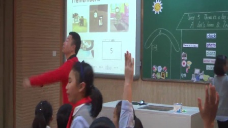 人教版英语五上第五单元《Let’s learn Let’s play》课堂教学视频实录-薛海东