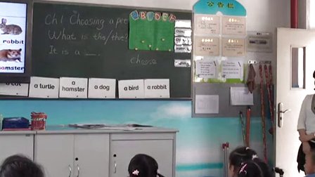 2015年《choosing a pet》小学英语一年级教学视频-深圳-荔园外国语小学：彭晓榕