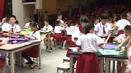 浙美版小学美术五年级《色彩的世界（一）》优质课教学视频