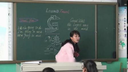 人教精通版英语六下《Lesson 13》课堂教学视频实录-祝晓红