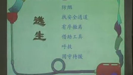 《当火灾发生时》优质课2-2（北师大版品德与社会四下，南阳路第一小学：黎明）