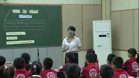 人教版英语四下第一单元《Let’s learn》课堂教学视频实录-王笑霞