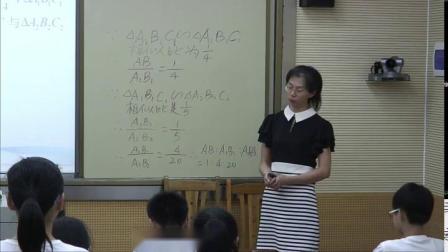 人教2011课标版数学九下-27.2.1《相似三角形的判定》教学视频实录-蔡欢