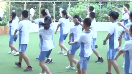 小学体育人教版三四年级《1.基本部位操第一~四节》福建魏素兰