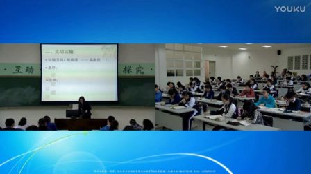 《物质跨膜运输的方式》教学实录（人教版生物高一，深圳外国语学校：张近春）