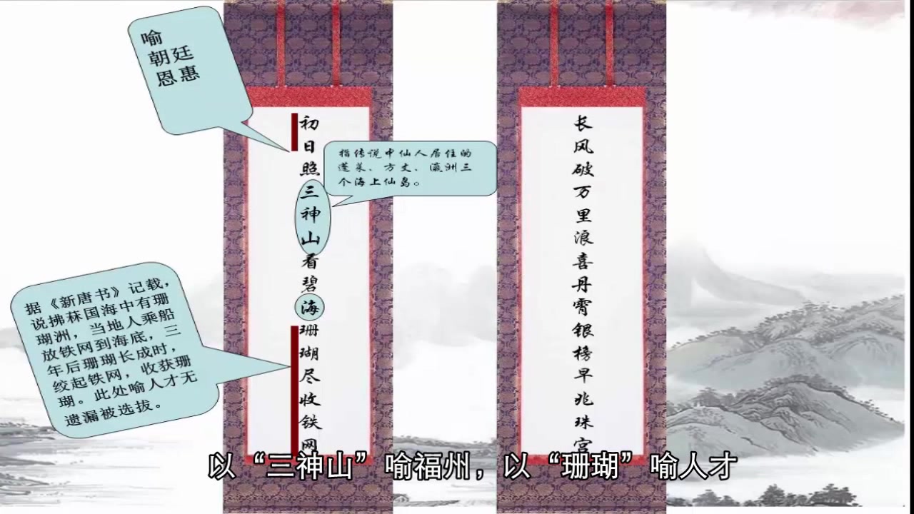 《尺幅间的中国语言之美——对联鉴赏》人教版高一语文-西安市阎良区西飞中-侯晓田-陕西省首届微课大赛