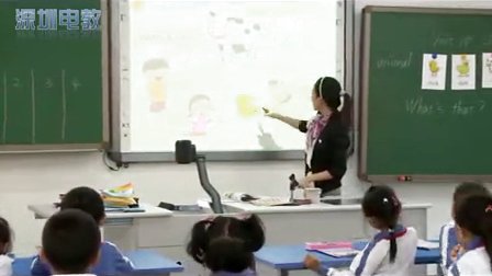2015年《Unit 10 On the Farm》小学英语牛津深圳版一上教学视频-深圳-田心小学：陈方