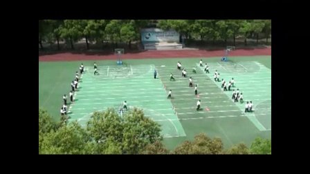 初中八年级体育《接力跑》教学视频，高中体育名师工作室教学视频