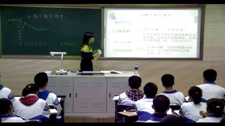 高中生物必修课《血糖平衡的调节》辽宁省,2014年度全国部级优课评选入围优质课教学视频