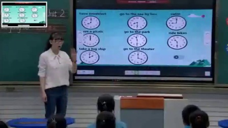 外研版(三起)小学英语六下复习现在进行时  宁夏董倩