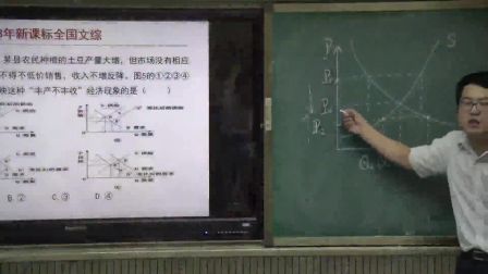 《经济生活均衡价格类题目解题方法》高三政治-西安中学-肖晓锋-陕西省首届微课大赛