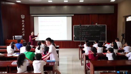 小学英语外研版三下Module5 Unit 2 Does your mum go to work on Saturdays-广西林琳