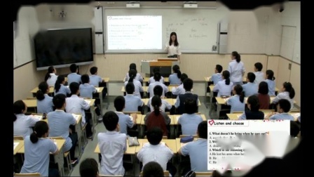 《Welcome to the unit》牛津译林版初中英语八下课堂实录-江苏淮安市-张超