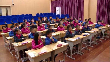 人教版英语三上第五单元PartB《Let’s learn& Let’s do》课堂教学视频实录-王晶晶