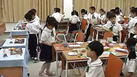 小学一年级美术优质课展示《快餐店》_陈烨