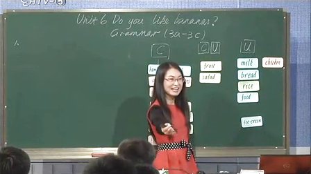 初中英语《Unit 6 Do you like bananas？ (Section A Grammar Focus3a~3c)》名师公开课教学视频-李静云