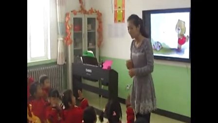 2015一师一优课《小熊的尾巴》幼儿园中班语言看图讲述，陇西县镇南九年制学校：朱云霞