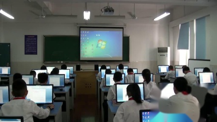 浙江摄影版信息技术三下第13课《艺术字标题》课堂教学视频实录-骆怡