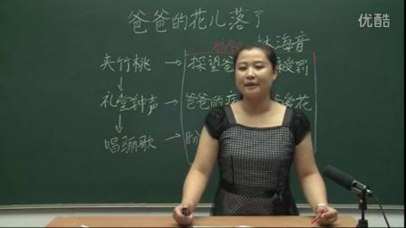 人教版初中语文七年级《爸爸的花儿落了01》名师微型课 北京熊素文