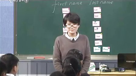 初中英语《Unit 1 My name is Gina(Section B 2a~2c)》名师公开课教学视频-骆钱群